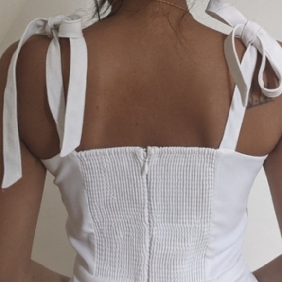 new Sunday Best Weller Dress with shoulder ties size 0 - Picture 4 of 4